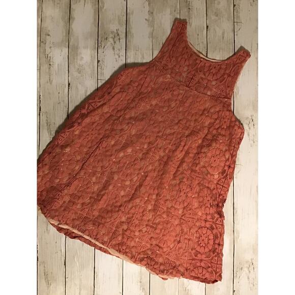 Free people Short & Sweet lace sleeveless mini dress size Small - Picture 2 of 11